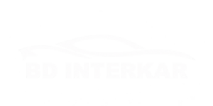 White BD INTERKAR car logo